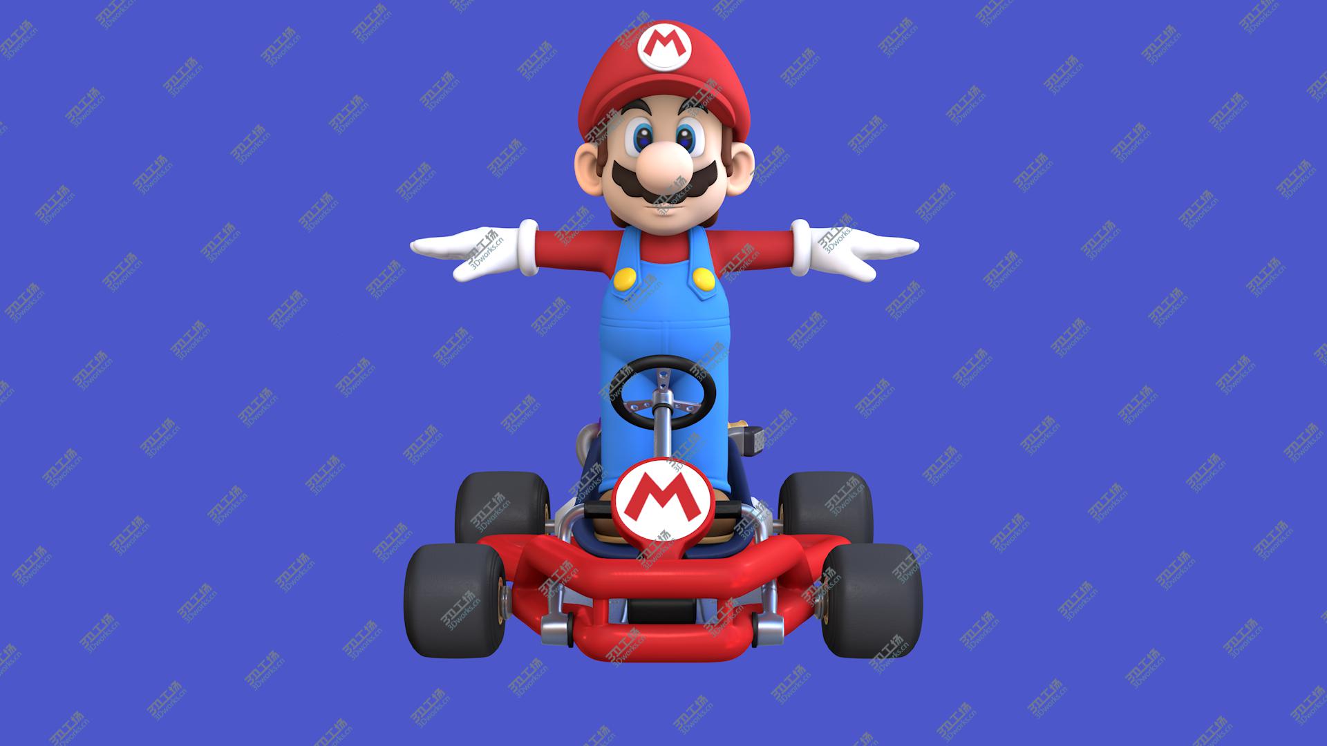 images/goods_img/2021040234/Mario Kart Tour - Super Mario Pipe Frame 3D model/3.jpg